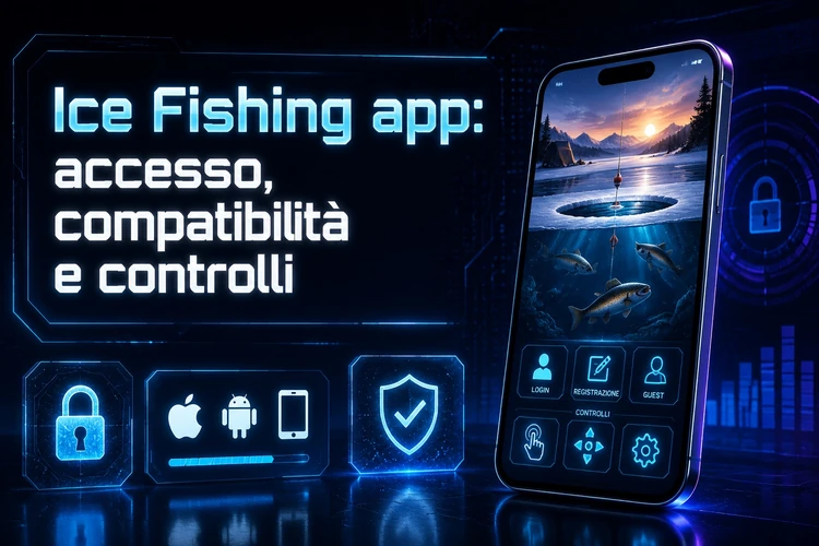 Ice Fishing app: accesso, compatibilità e controlli