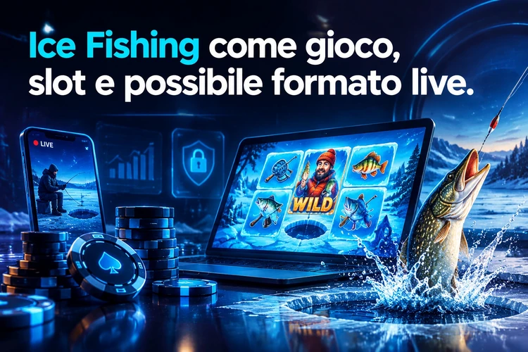 Ice Fishing come gioco, slot e possibile formato live