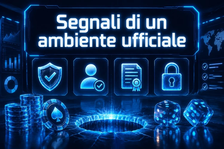 Segnali di un ambiente ufficiale